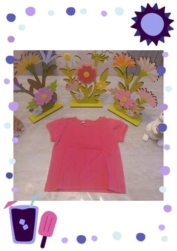 T-shirt rose 23 mois