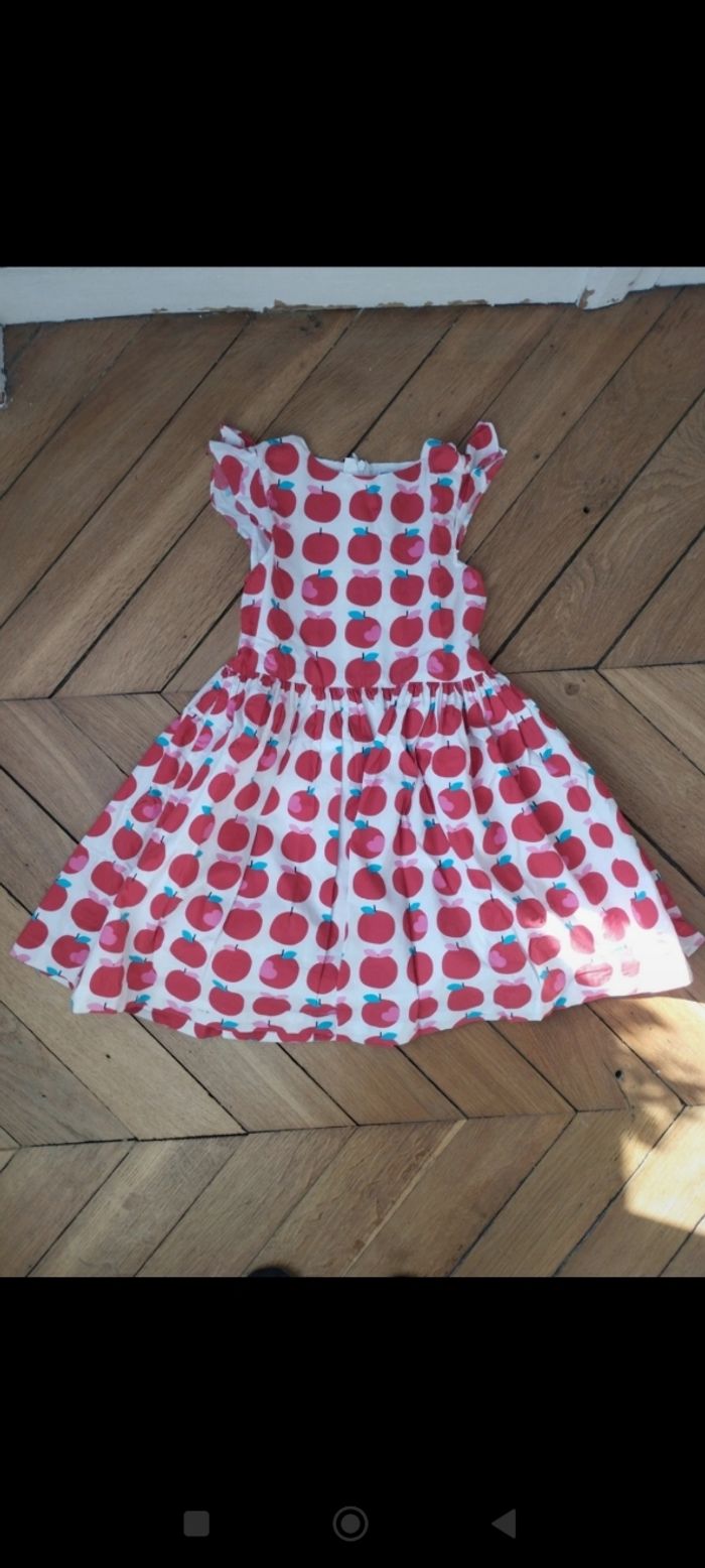 Robe pomme jacadi 10 ans