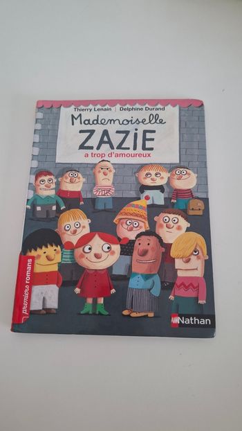 Livre mademoiselle zazie a trop d'amoureux