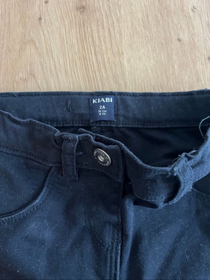 Pantalon marine fille - photo numéro 3