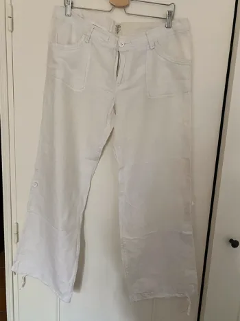 Pantalon blanc très léger