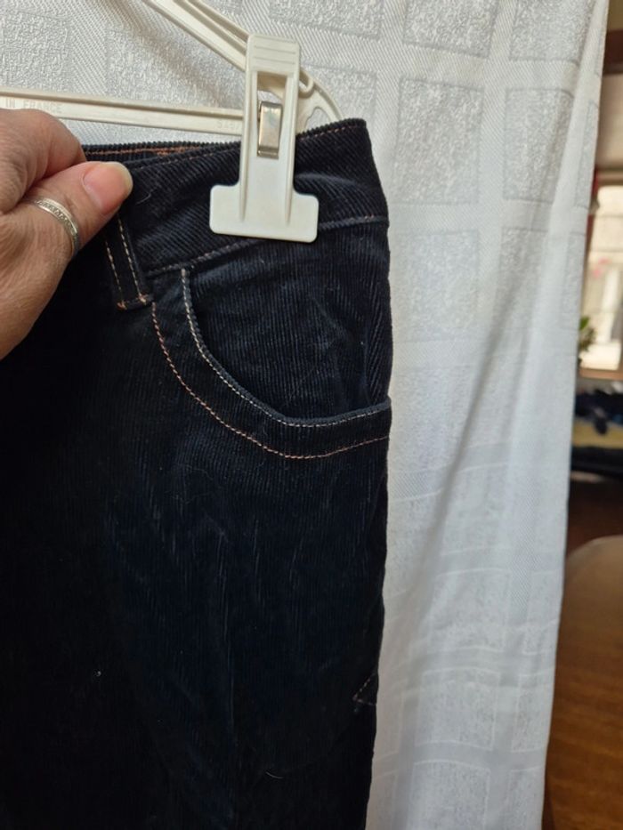 pantalon velours camaieu taille 42 - photo numéro 2