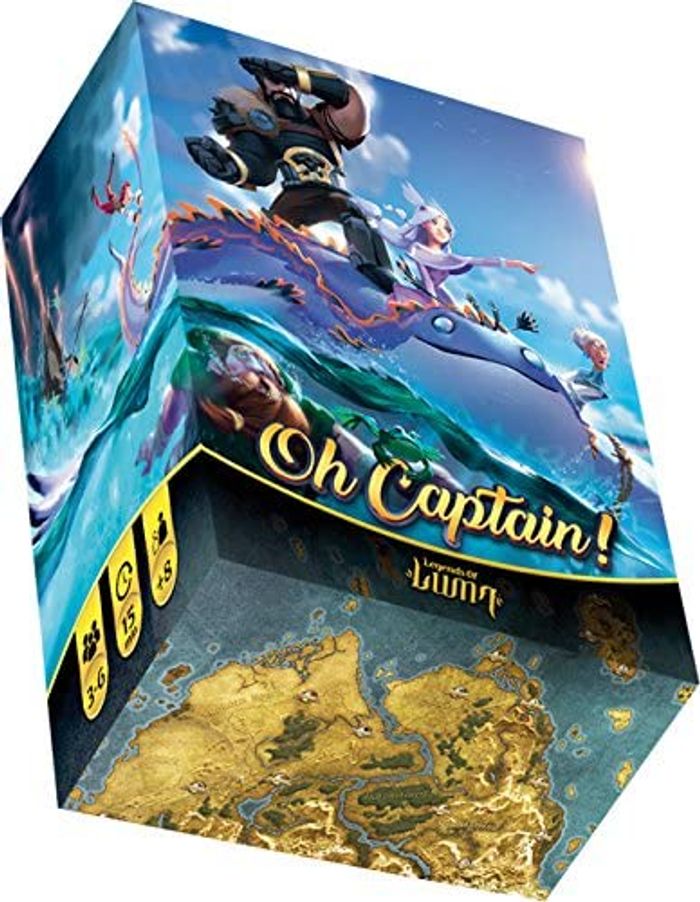 ASMODEE Oh Capitaine Jeu de société OC1632 - photo numéro 3