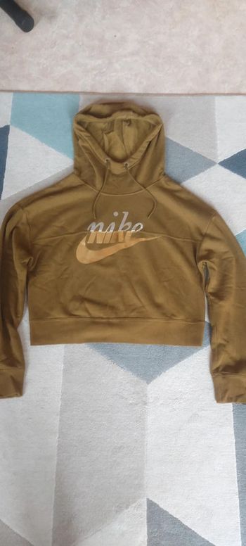 Sweat à capuche court Nike neuf