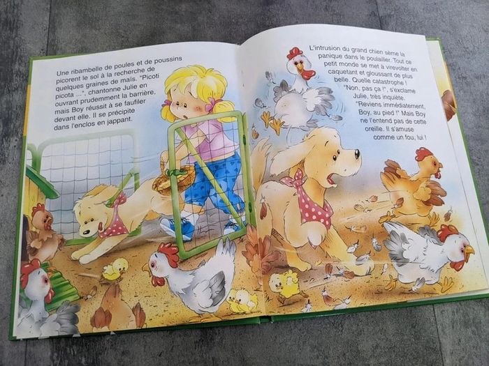 Livre " Julie à la ferme " - photo numéro 3