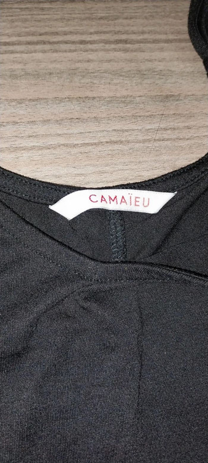 Débardeur Camaïeu noir neuf taille 44 - photo numéro 3