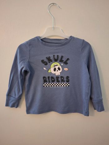 T-shirt manches longues kiabi bleu 3ans