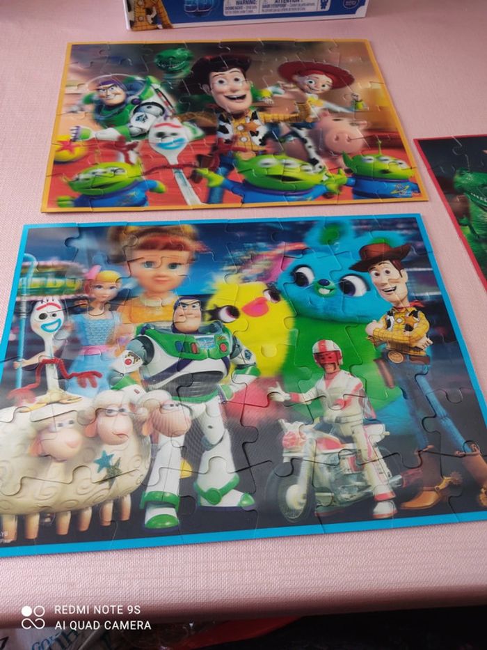Lot de 3 puzzles 3D Tout story 4 - photo numéro 2