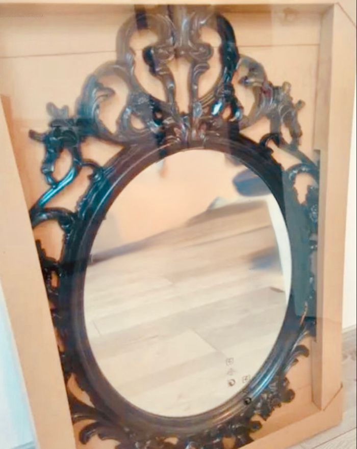 2 miroirs IKEA baroque
