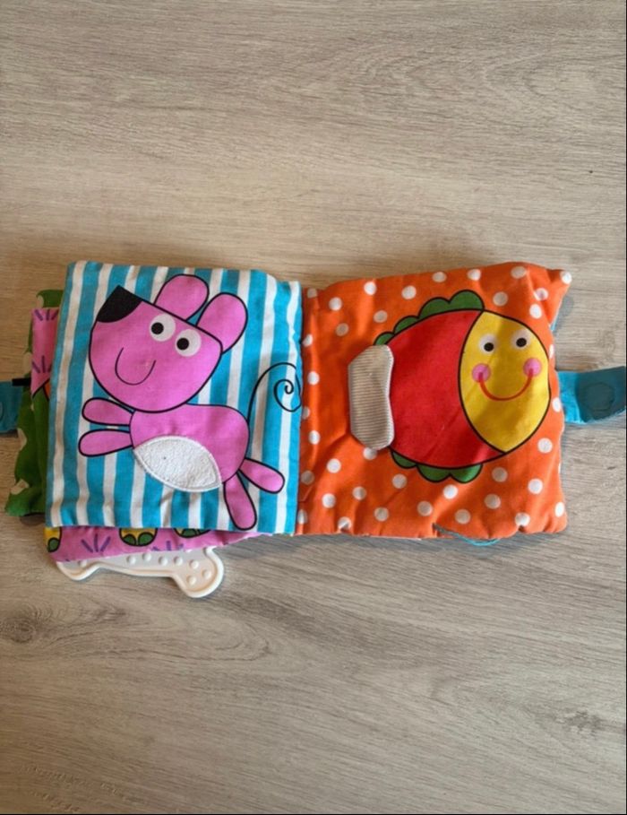 Livre d’éveil en tissus / animaux / Galt - photo numéro 5