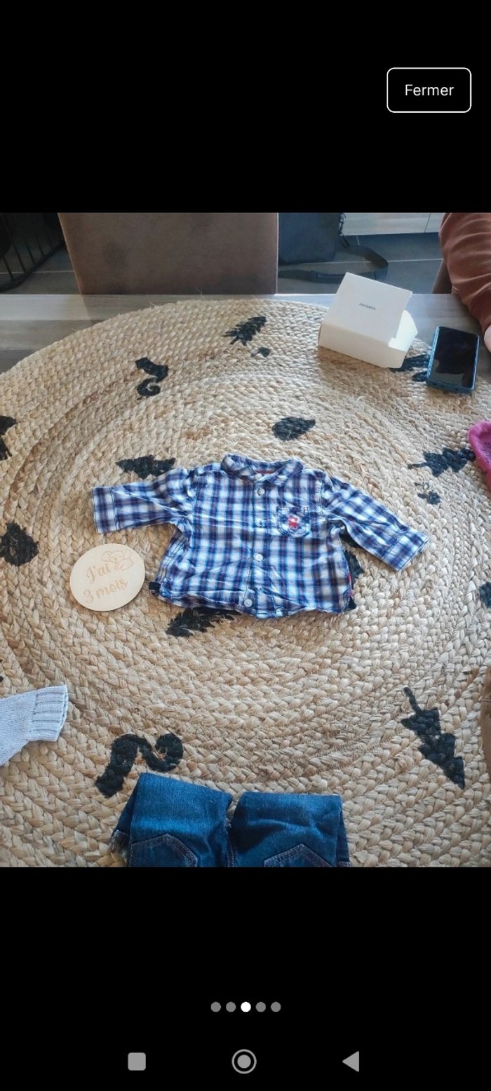 Ensemble bébé garçon 3 mois - photo numéro 3