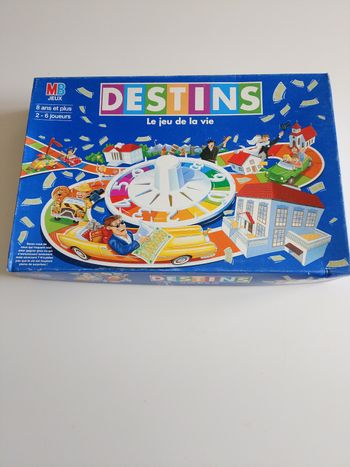 Destins le jeu de la vie mb jeux complet 