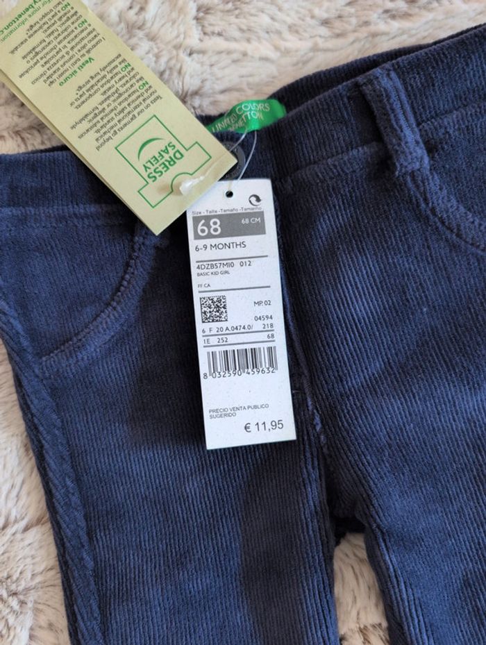 Pantalon legging 6/9 mois United colors of benetton - photo numéro 4