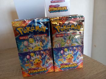 2 demi display pokemon ev8 étincelles déferlantes