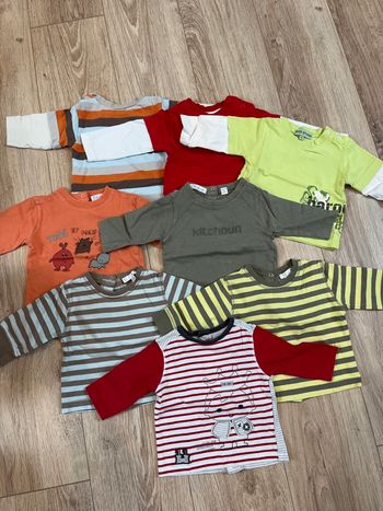 Lot de t-shirt manches longues