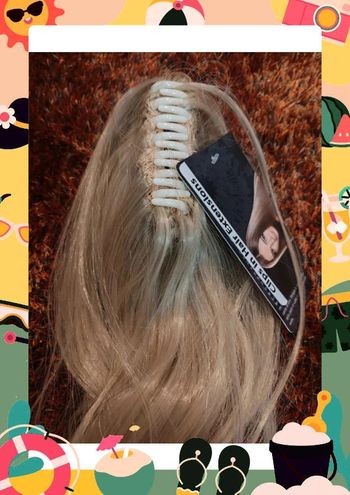 Pince Extension cheveux blond