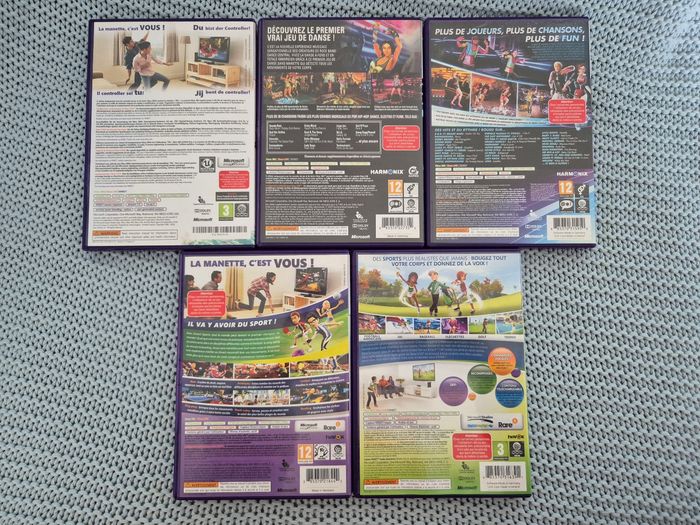 Lot jeux Kinect - photo numéro 2
