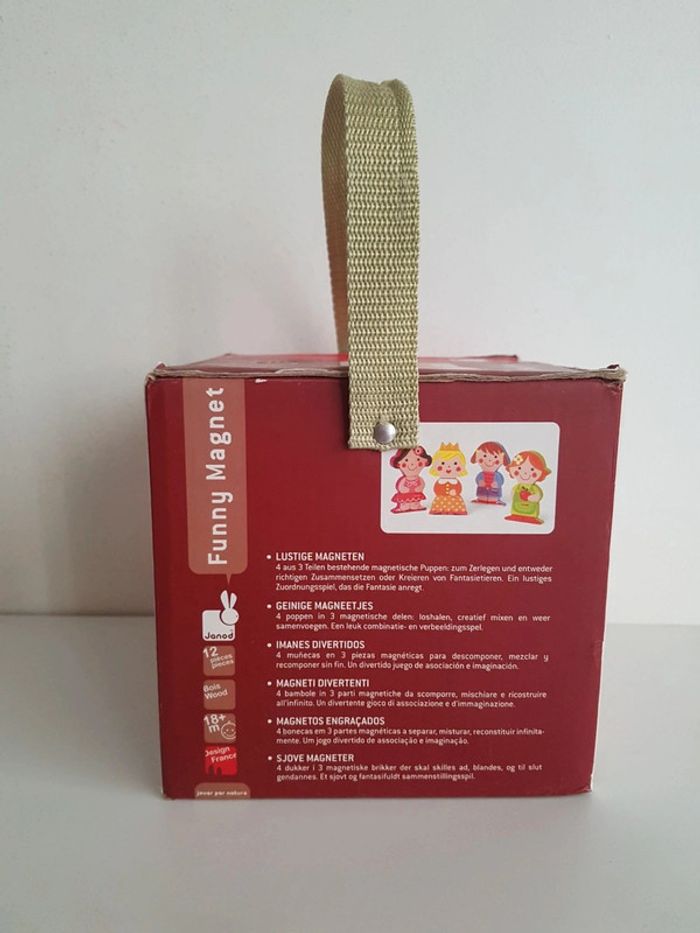 Funny magnets princesse et Puzzle dolls en bois Janod - photo numéro 17