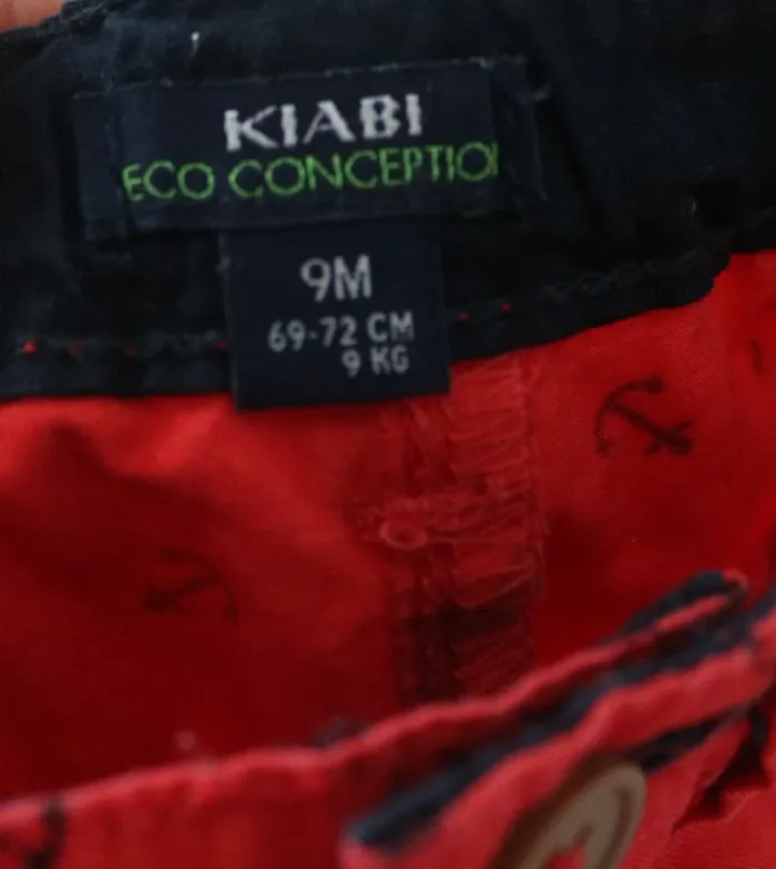 Ensemble haut Creeks et short Kiabi 9 mois - photo numéro 5