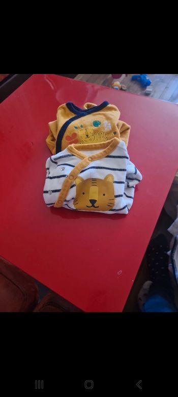 2 pyjamas tigre