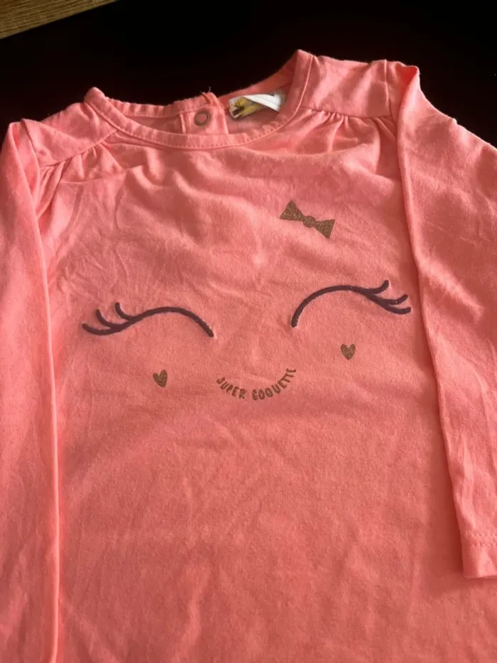 T-shirt manches longues 12 mois - photo numéro 3
