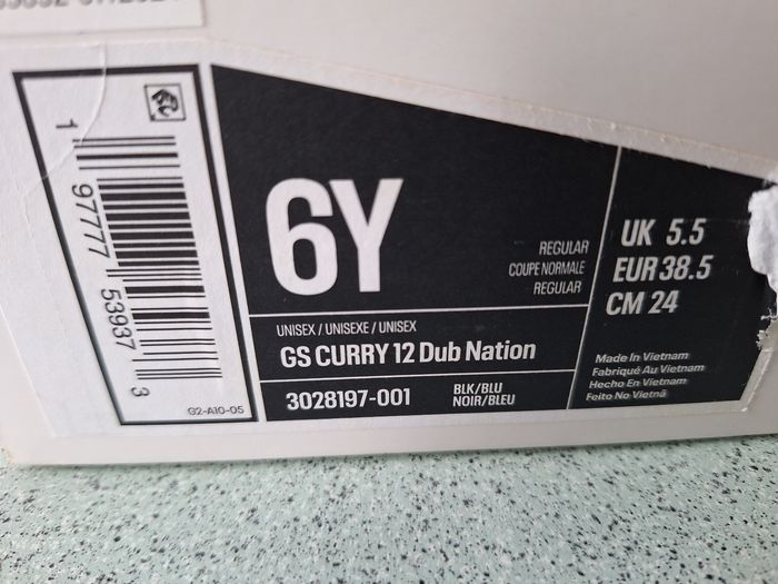 Baskets 38.5 Under Armour Curry 12 Dub. - photo numéro 7