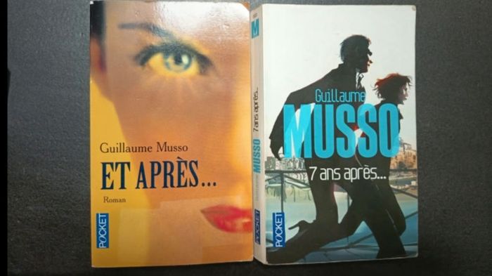 Lot de 2 livres de guillaume musso