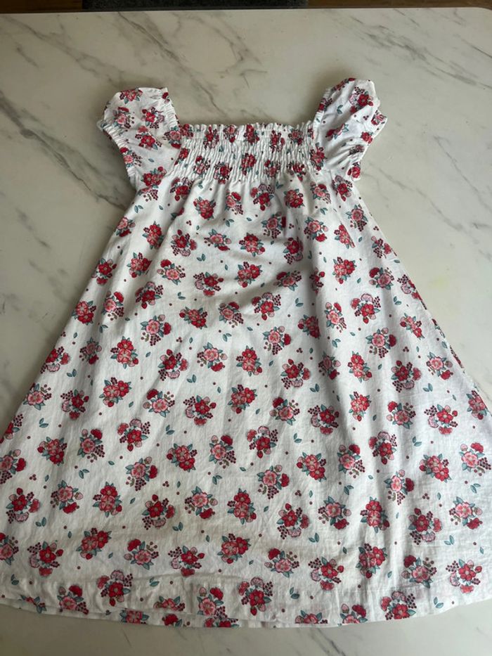 Robe Sergent Major fleuri 6 ans - photo numéro 5