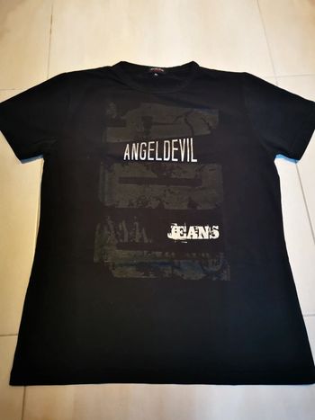 T-shirt noir XL