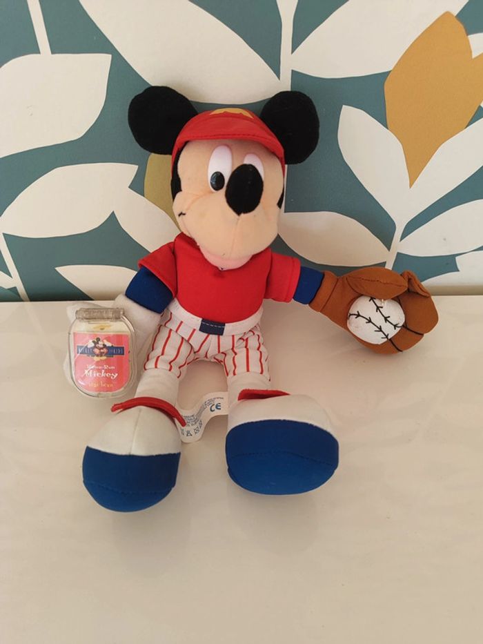 Peluche Mickey baseball vintage