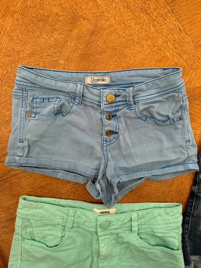 Lot de 3 shorts jeans pimkie jennifer taille 34 - photo numéro 3