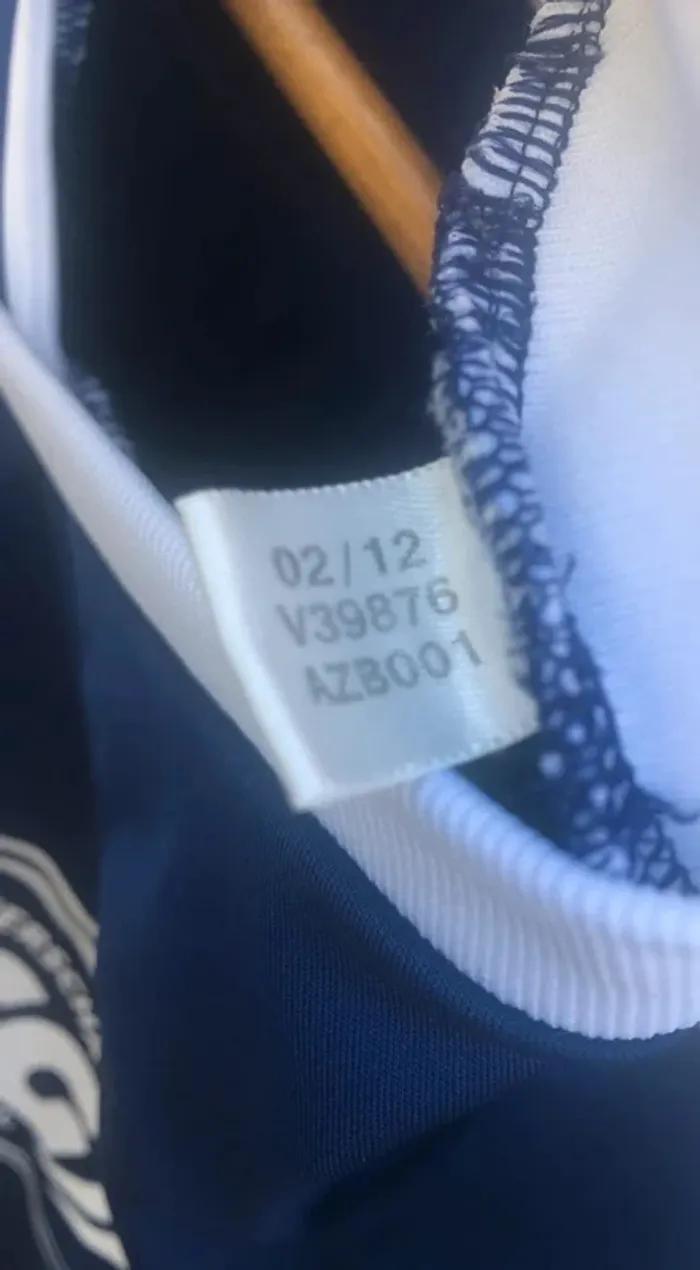 Adidas jersey t-shirt navy blue TSG Großburgwedel Mens S - photo numéro 10