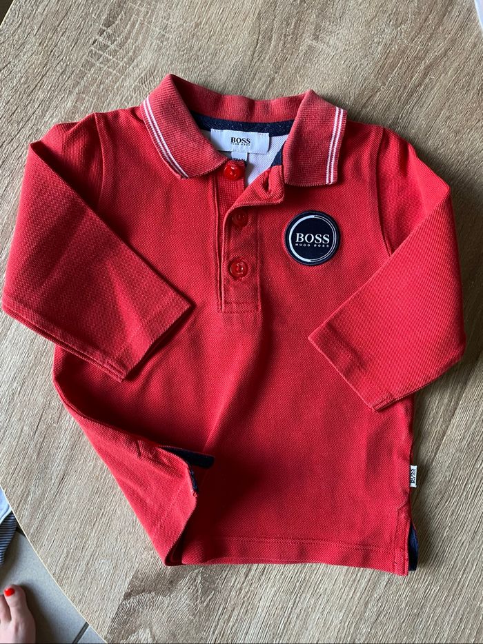 Polo manches longues Hugo boss