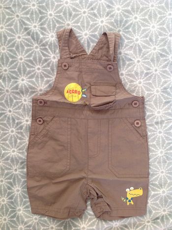 Salopette short - 9 mois
