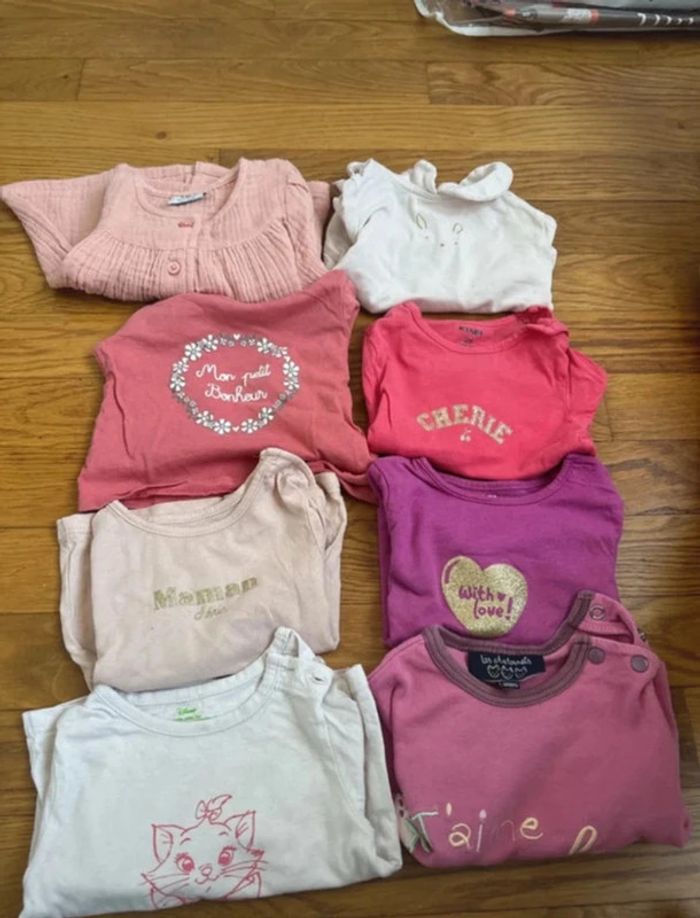 Lot de 8 t shirt 3 mois