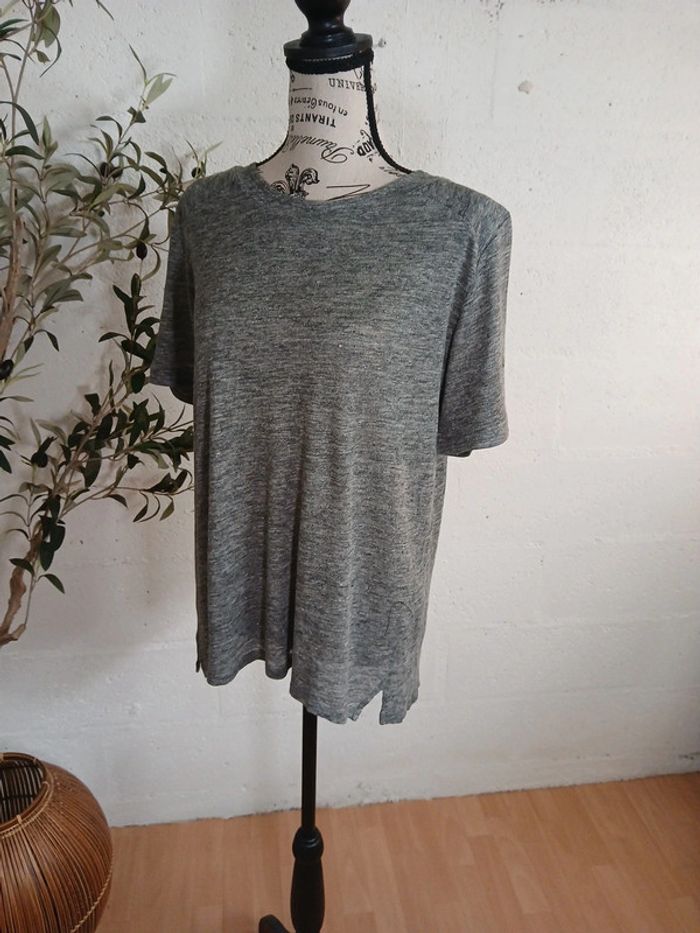 🤍 T-shirt Sandro – Taille 3 – Bon état - photo numéro 7