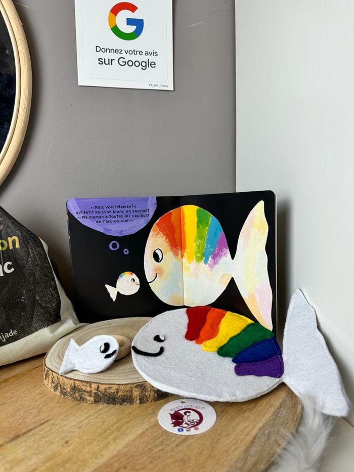 Petit poussin blanc et personnages peluches histoire - photo numéro 9