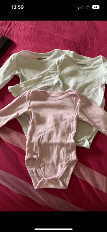 Lot de 3 bodies orchestra