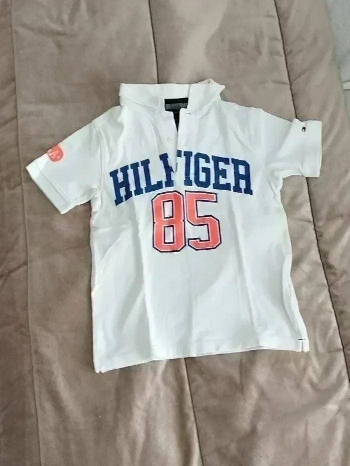Polo Sweatshirt tomy hilfiger enfant 8 10 ans - photo numéro 5