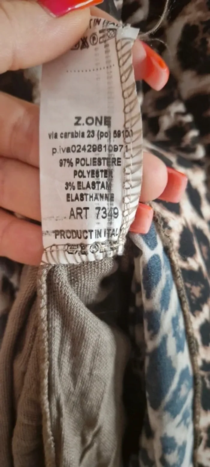 Robe longue léopard Made in italy - photo numéro 11