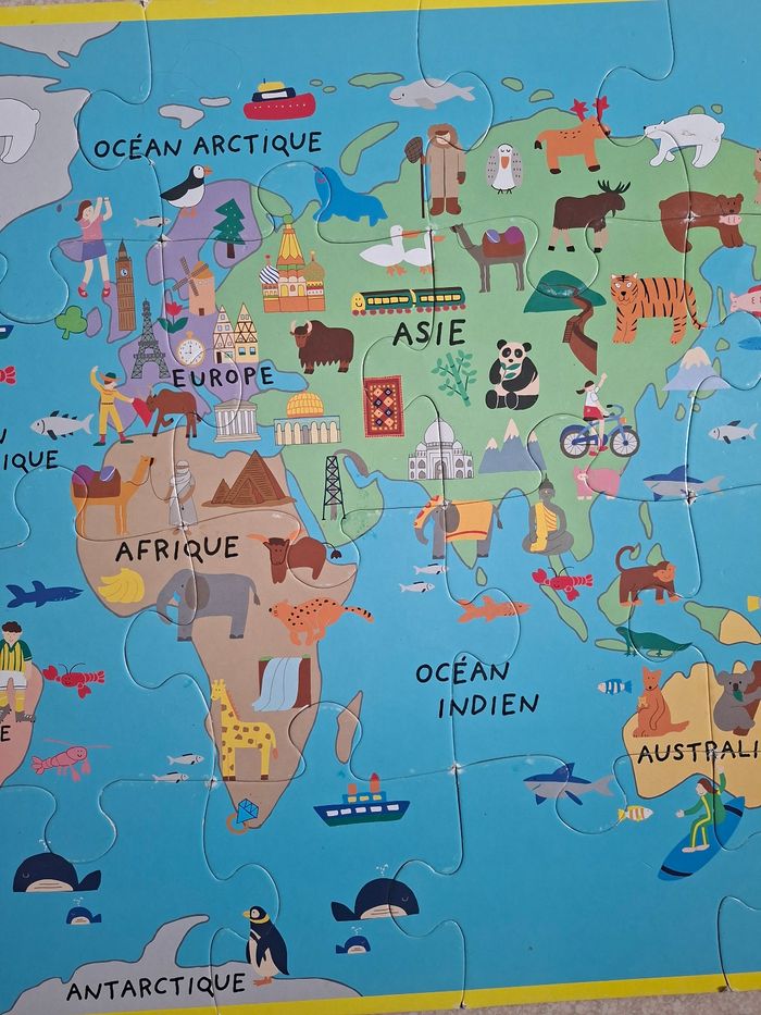 Puzzle enfant du monde - photo numéro 4