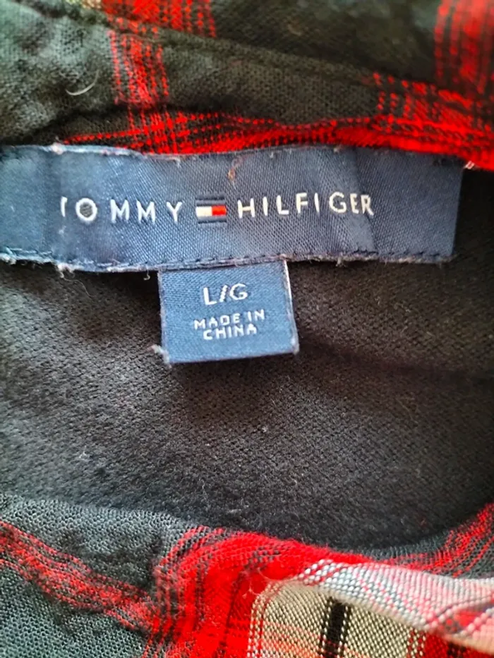 Pull Femmes Col Chemise - Tommy Hilfiger - Taille L - photo numéro 6