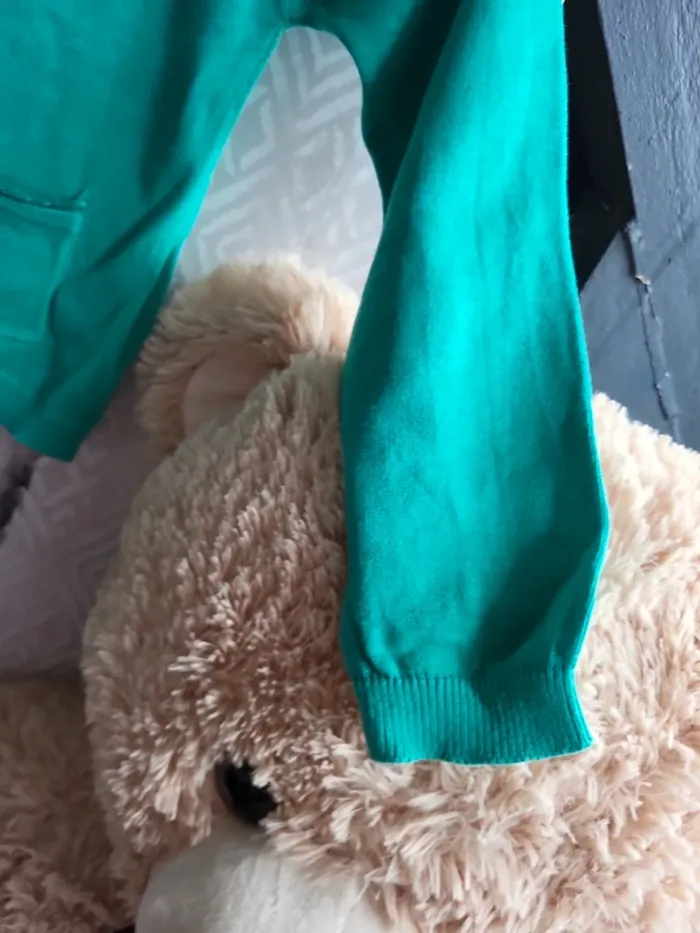 Gilet vert 5/6ans - photo numéro 7
