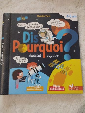 Lot  2 livres dis pourquoi ? 