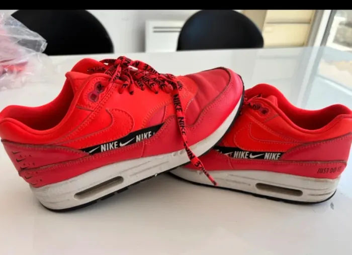 Nike Air Max 1 Overbranding Bright Crimson – Taille 38 – Excellent état - photo numéro 5