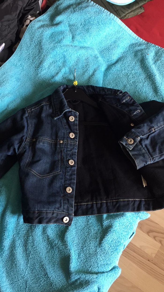 Veste jeans doublée IKKS 98cm - photo numéro 3