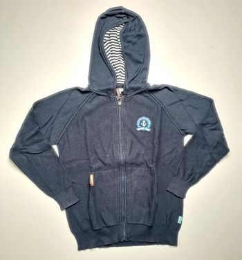 Gilet bleu marine 12 ans