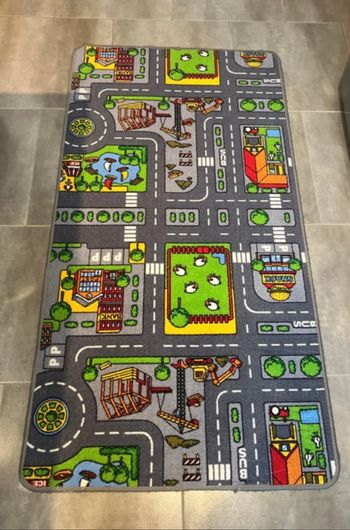 Tapis jeux voiture