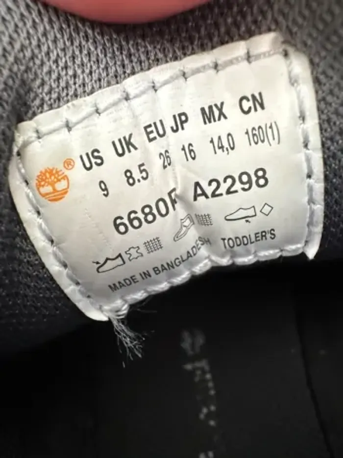 Chaussures Timberland bébé - taille 26 - photo numéro 6