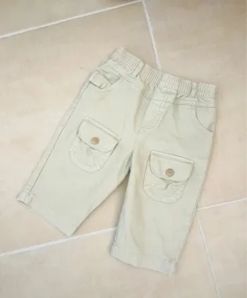 Pantalon cargo confortable et chaud